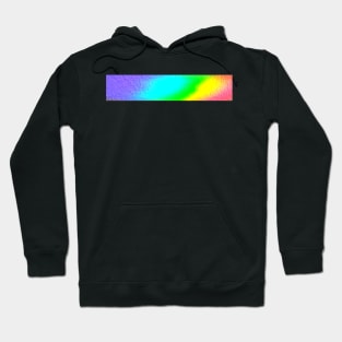 A Textured Band of Rainbow Hoodie